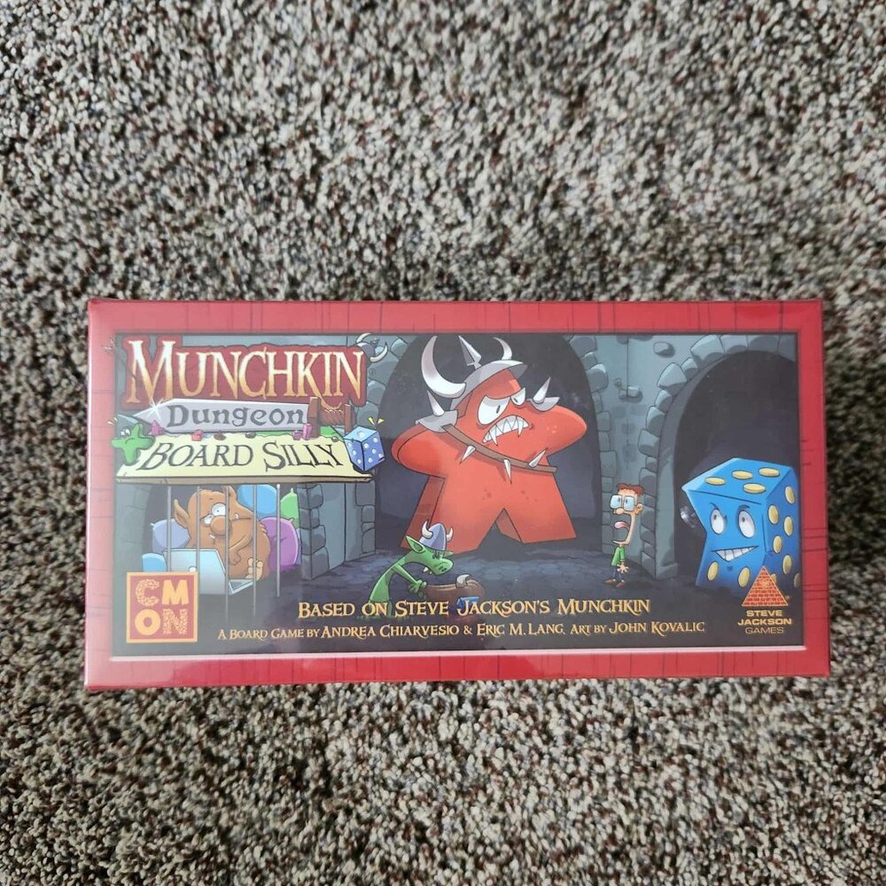 Munchkin Dungeon Board Silly Board Game Expansion - Brand new